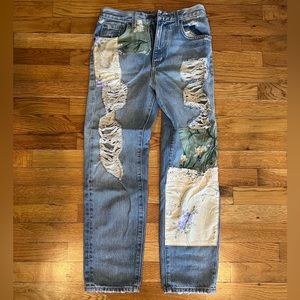 Carmar Flower Patch Jeans